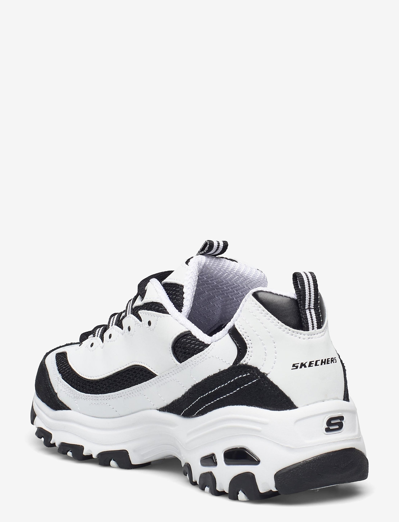 Skechers - Womens D' lites-March Forward - wbk white black - 2