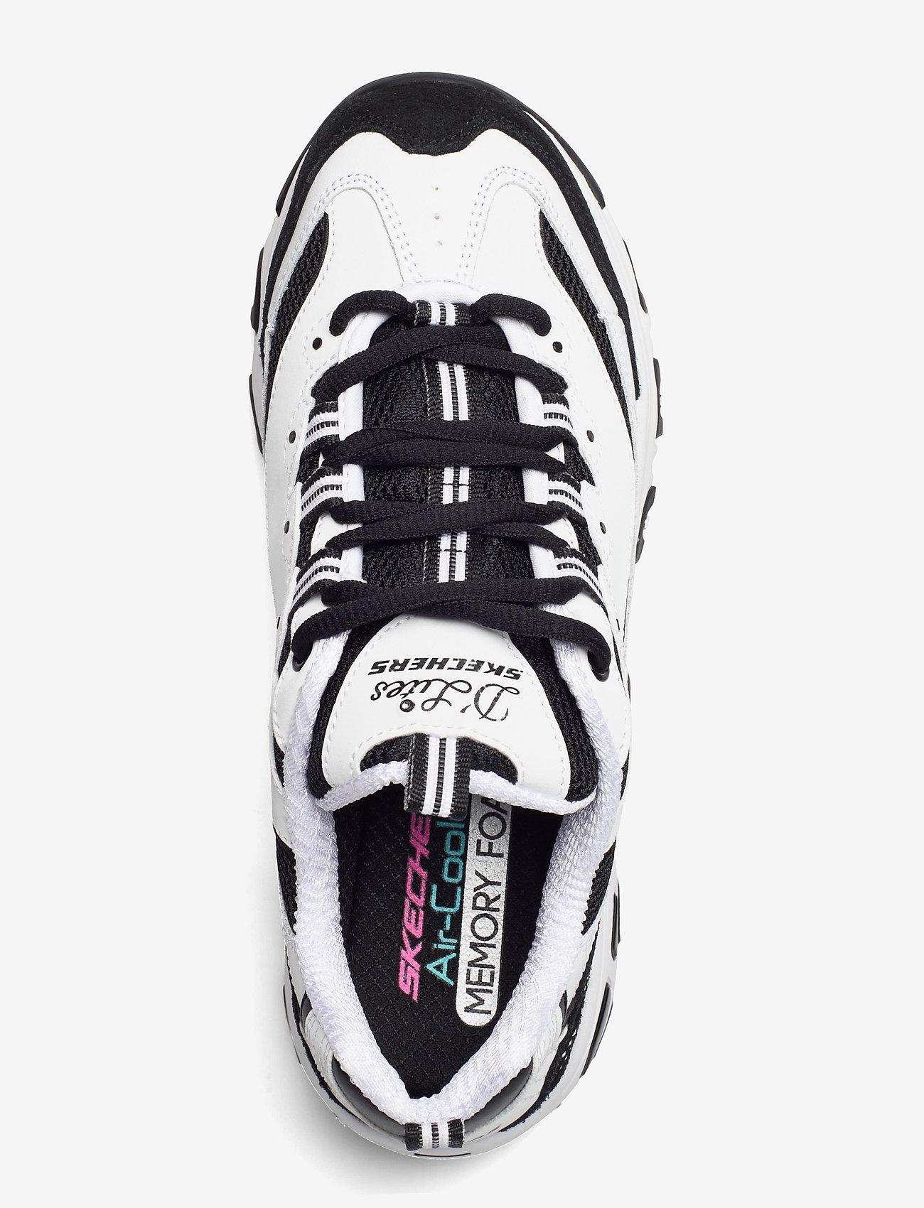 Skechers - Womens D' lites-March Forward - wbk white black - 3