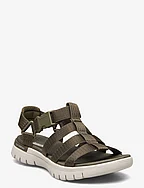 Womens On-The-Go Flex Sandal - Escape - OLV OLIVE