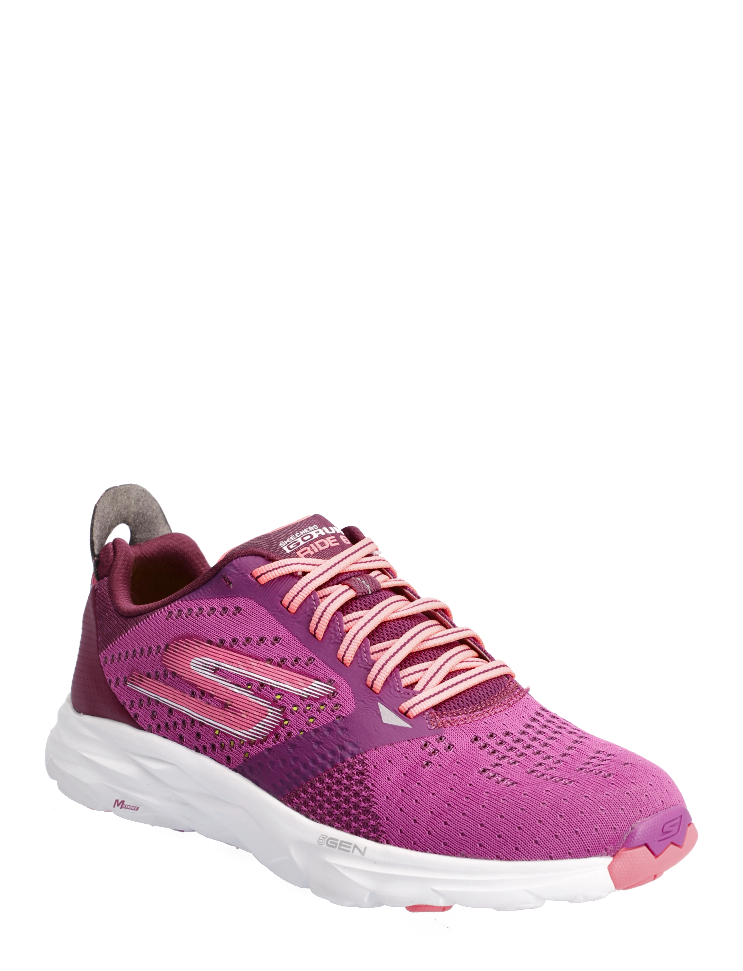 Skechers - Womens GOrun Ride 6 - prhp purple hot pink - 0