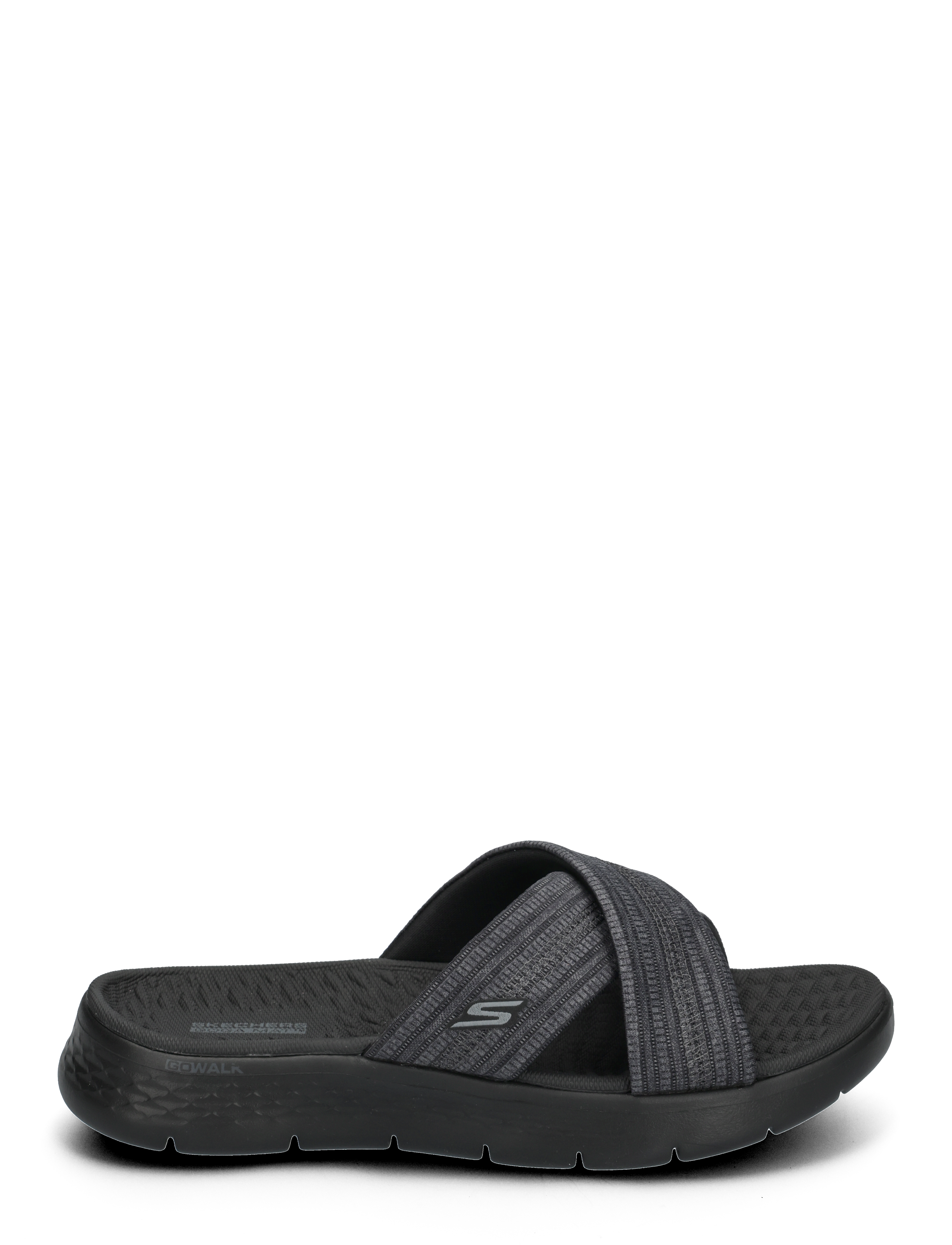 Skechers - GO WALK FLEX SANDAL - IMPRESS - flache sandalen - bkgy - 1