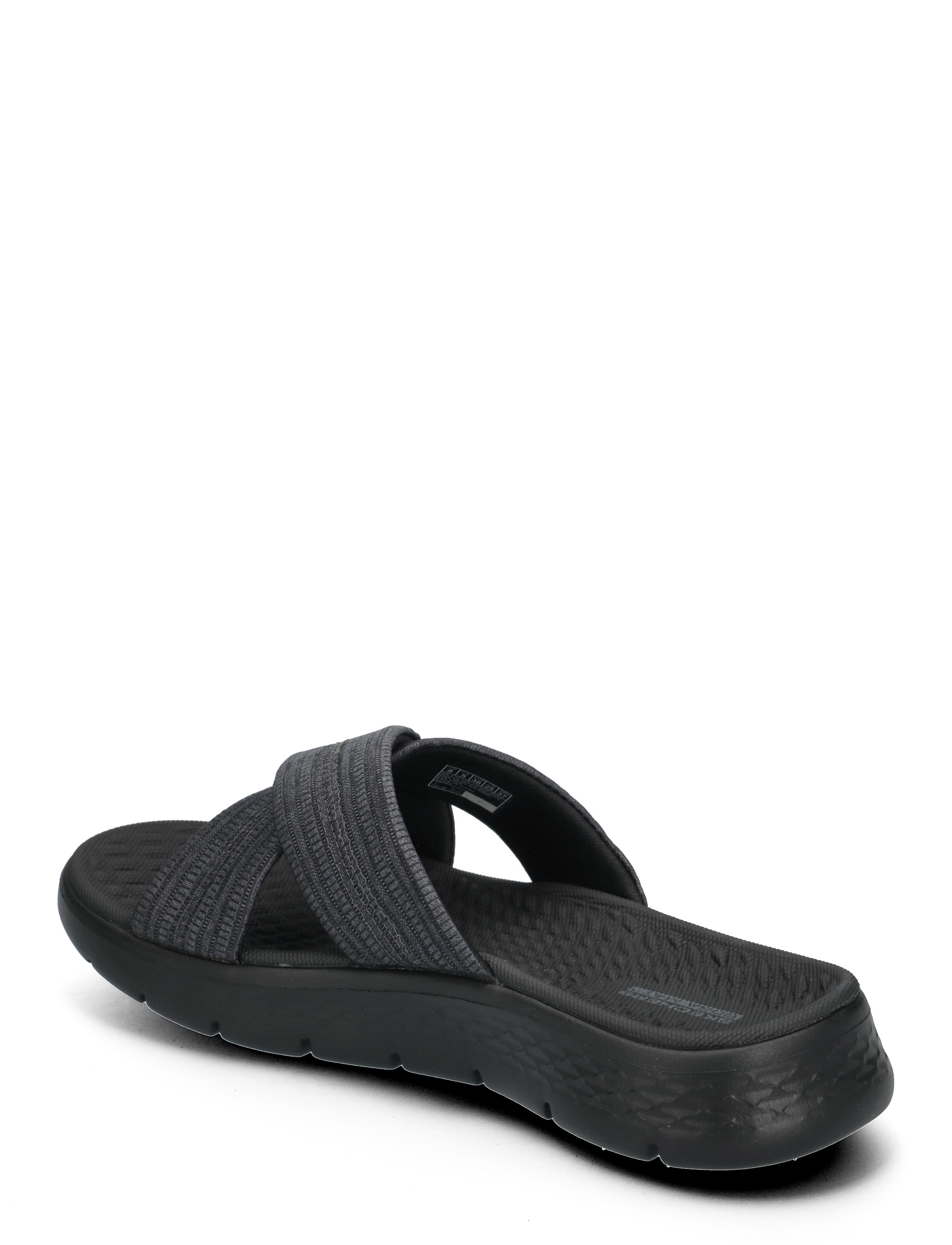 Skechers - GO WALK FLEX SANDAL - IMPRESS - flade sandaler - bkgy - 2