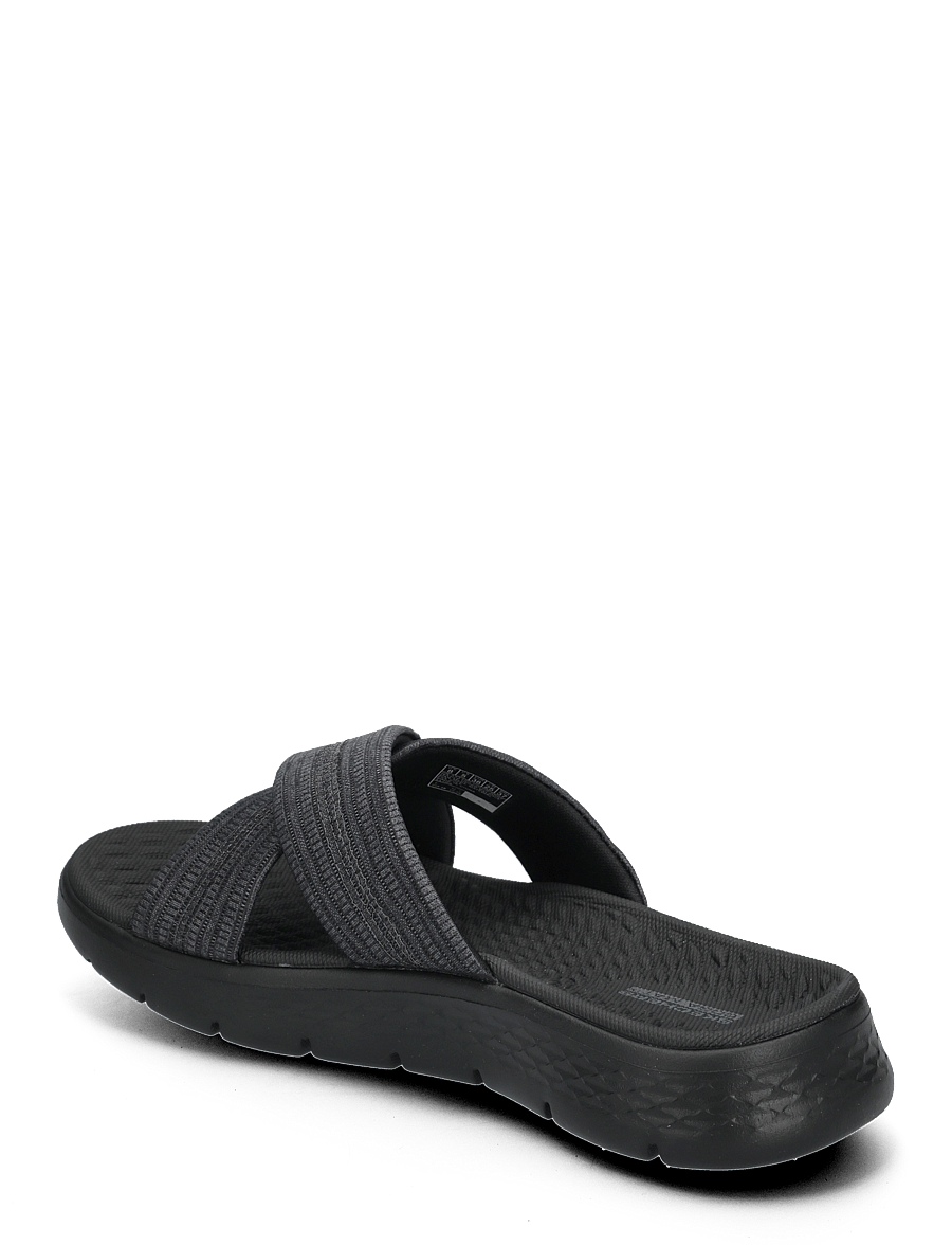 Skechers - GO WALK FLEX SANDAL - IMPRESS - flache sandalen - bkgy - 2