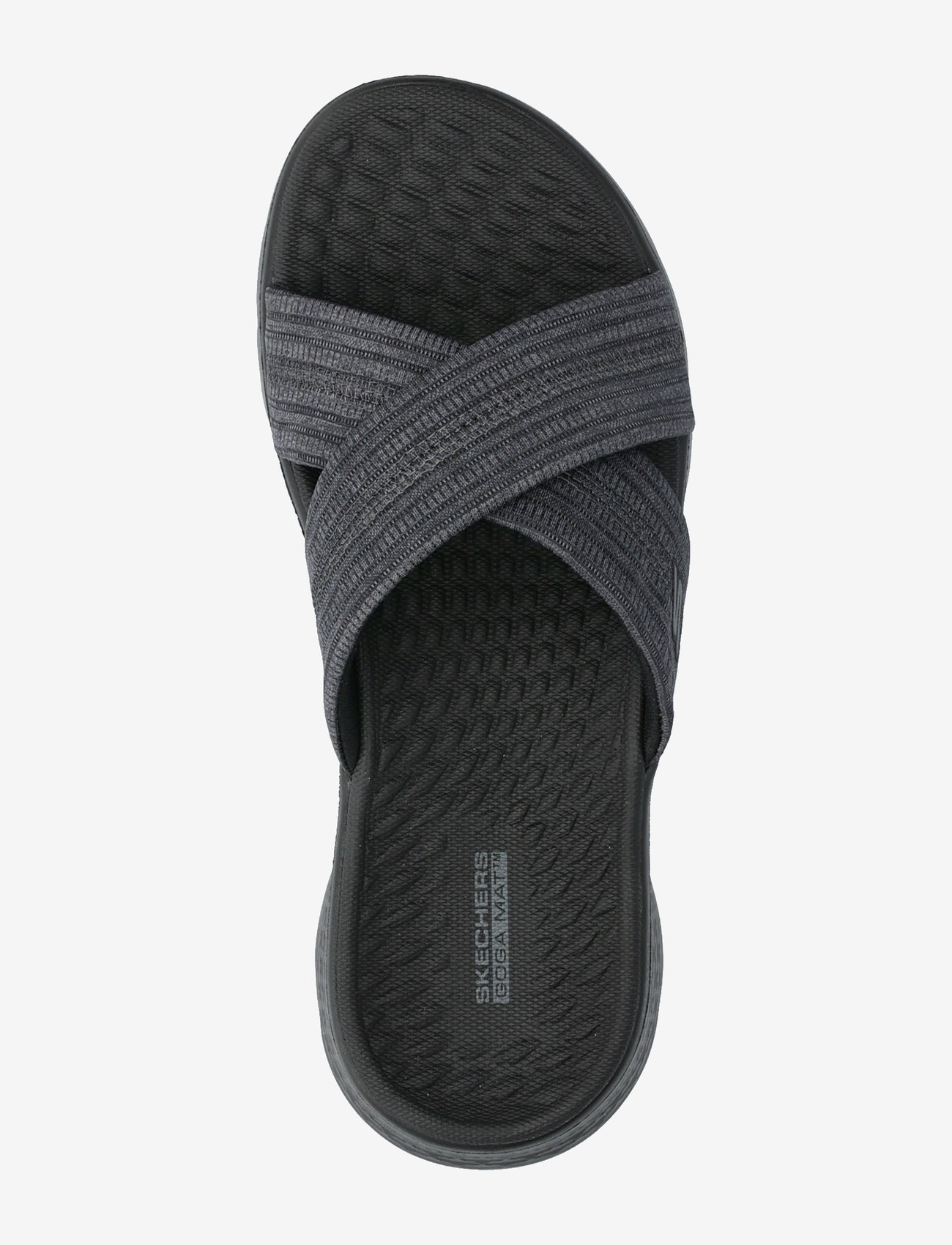 Skechers - GO WALK FLEX SANDAL - IMPRESS - płaskie sandały - bkgy - 3