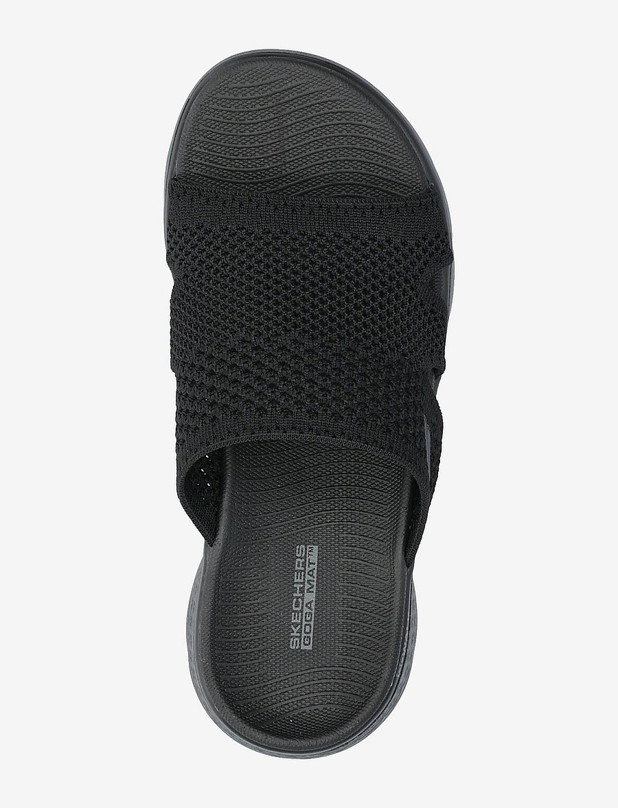 Skechers - Women GO WALK FLEX SANDAL ELATION - sandales plates - bbk - 3