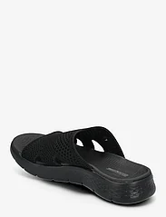 Skechers - Womens Go Walk Flex Sandal - Elation - flat sandals - bbk black - 2