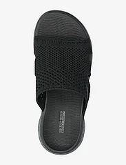 Skechers - Womens Go Walk Flex Sandal - Elation - flat sandals - bbk black - 3