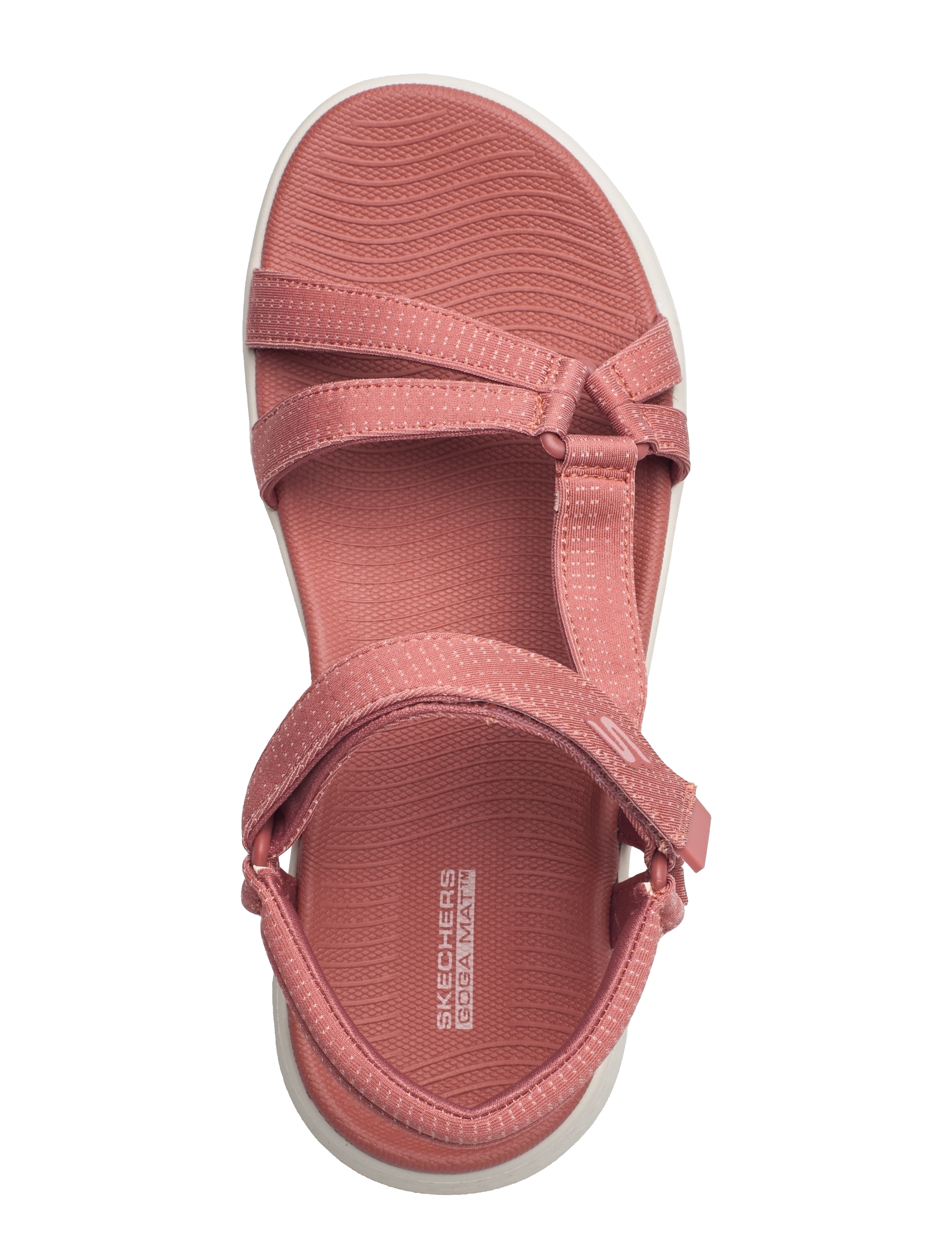 Skechers - Womens Go Walk Flex Sandal - Sublime - dkmv dark mauve - 4
