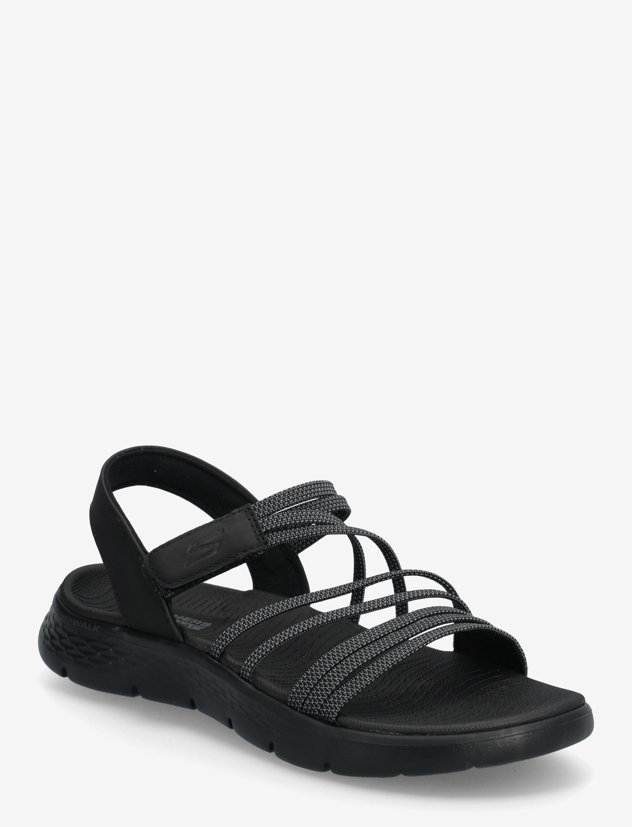 Skechers - GO WALK FLEX SANDAL - EMMA - lässige sandalen - bkgy - 0