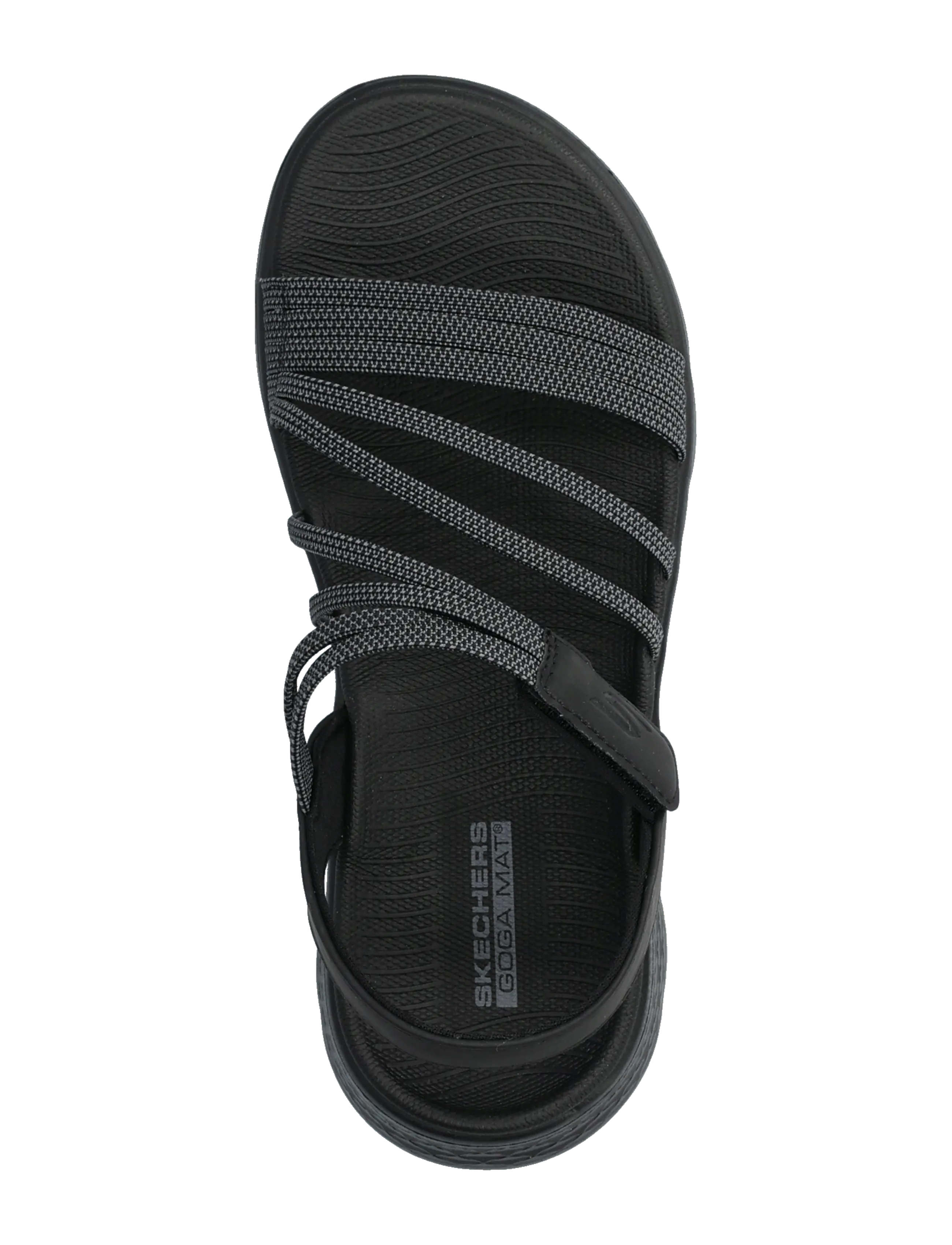 Skechers - GO WALK FLEX SANDAL - EMMA - casual sandaler - bkgy - 3