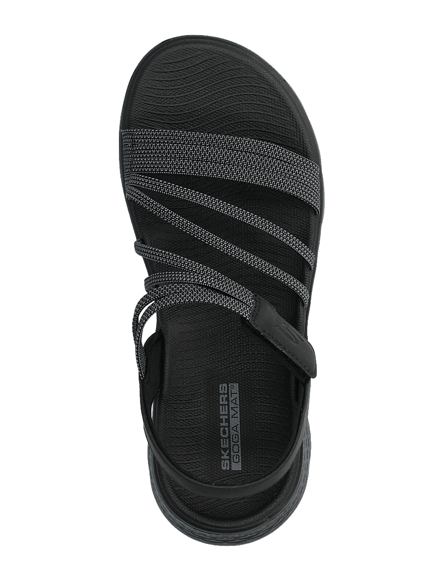 Skechers - GO WALK FLEX SANDAL - EMMA - ikdienas sandales - bkgy - 3