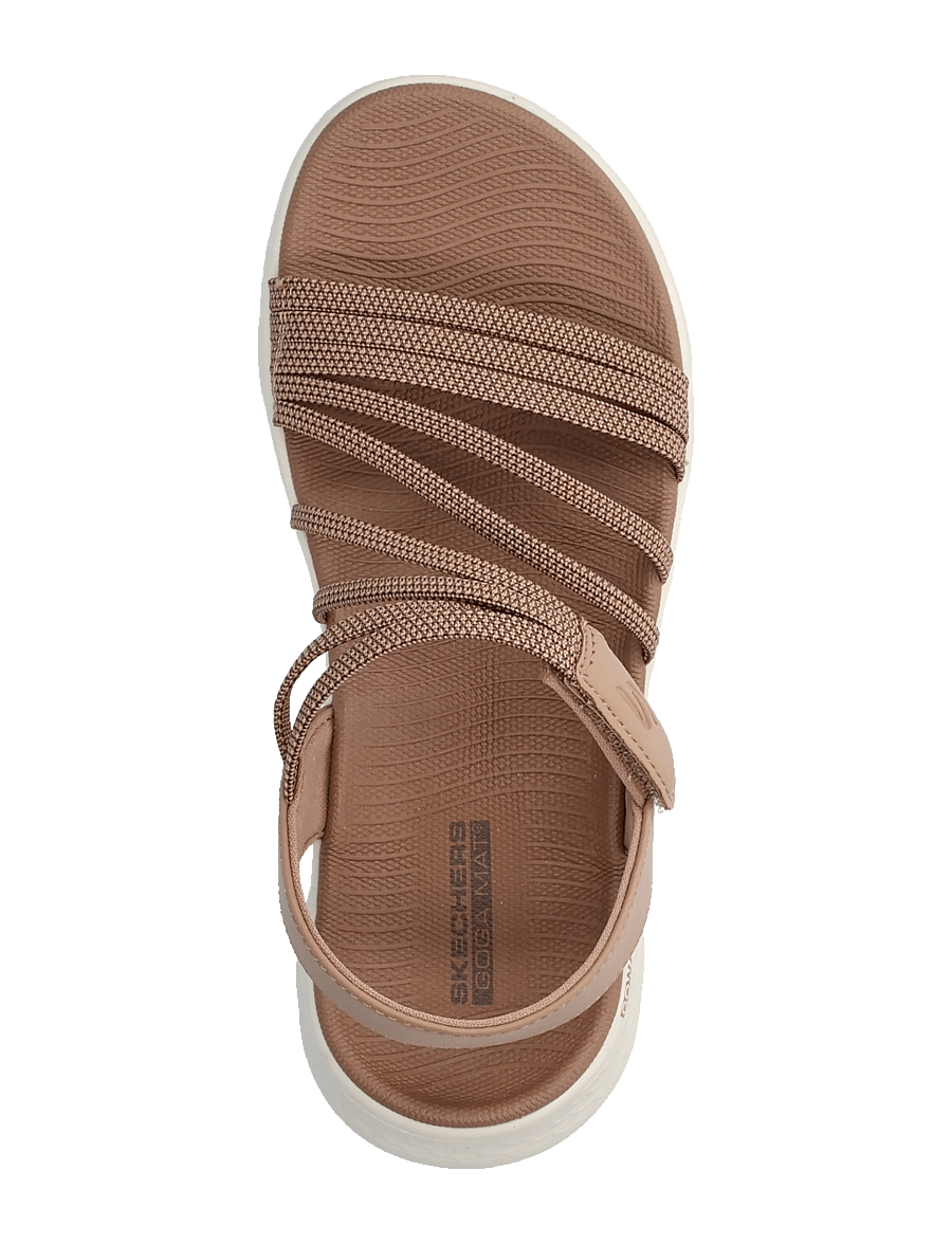 Skechers - GO WALK FLEX SANDAL - EMMA - vabaajasandaalid - tan - 3