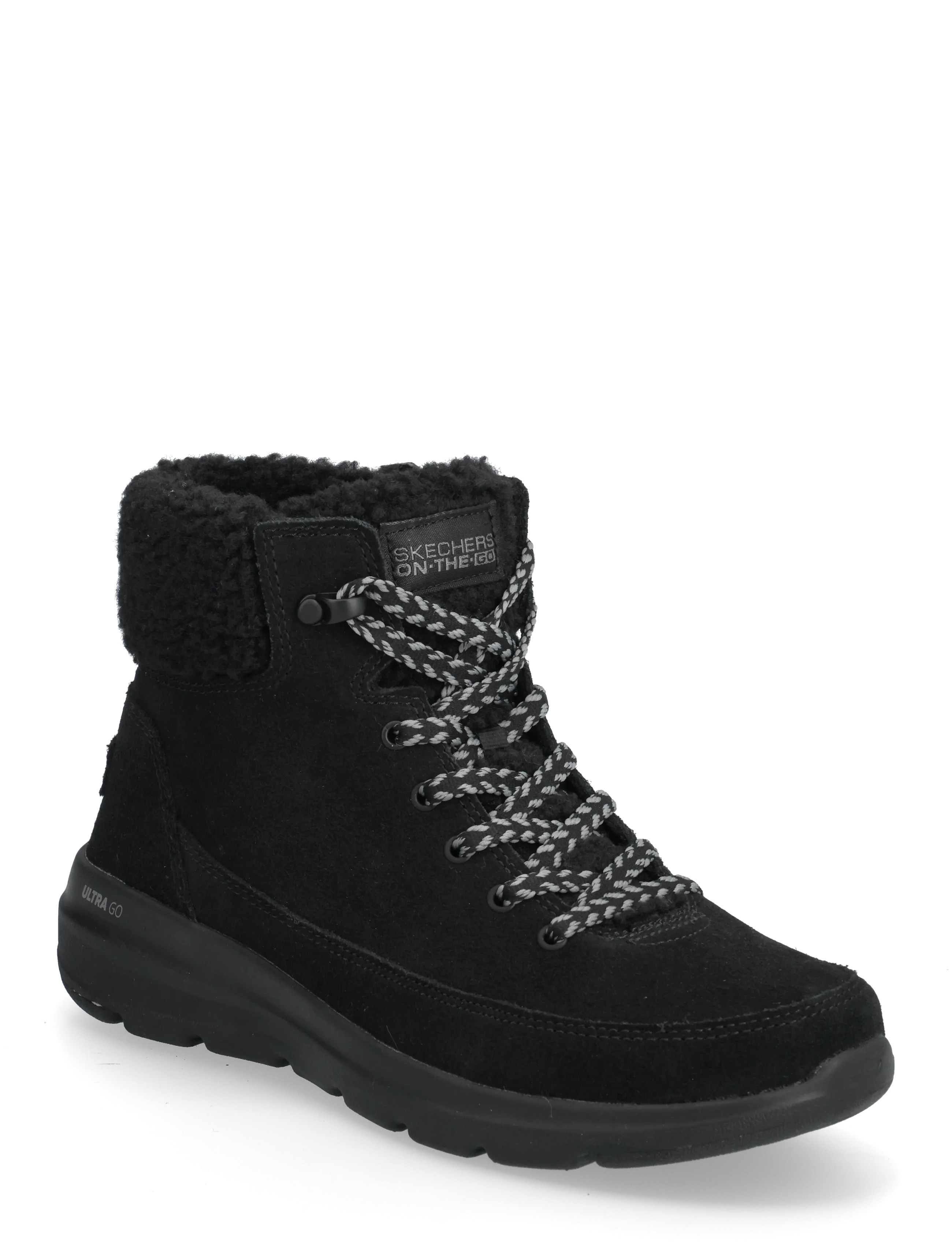 Skechers Women GLACIAL ULTRA - Paeltega saapad - BBK / black