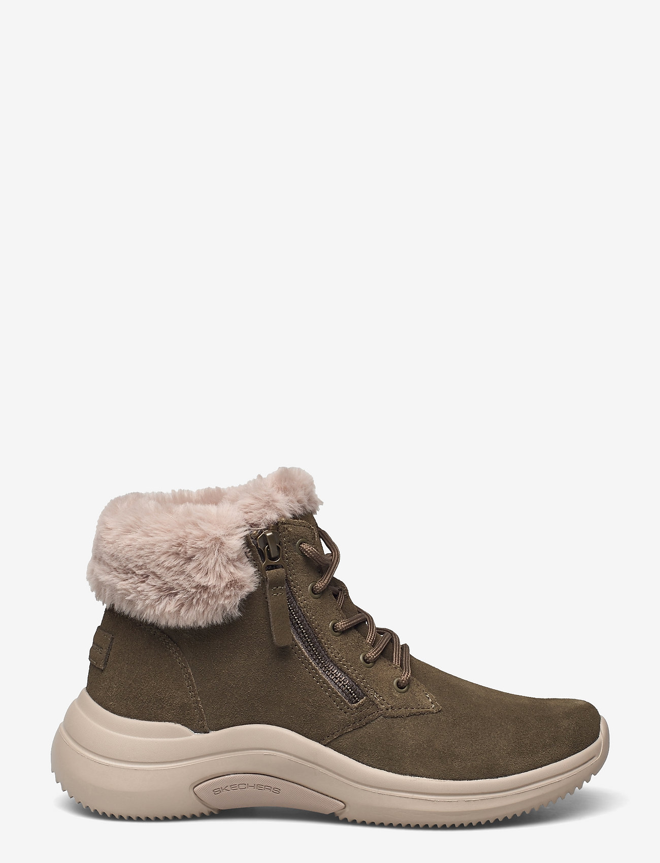 Skechers - Womens On-The-Go Midtown - Goodnatured - winter shoes - olv olive - 1