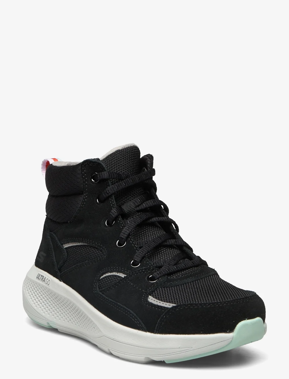 Skechers high tops black best sale