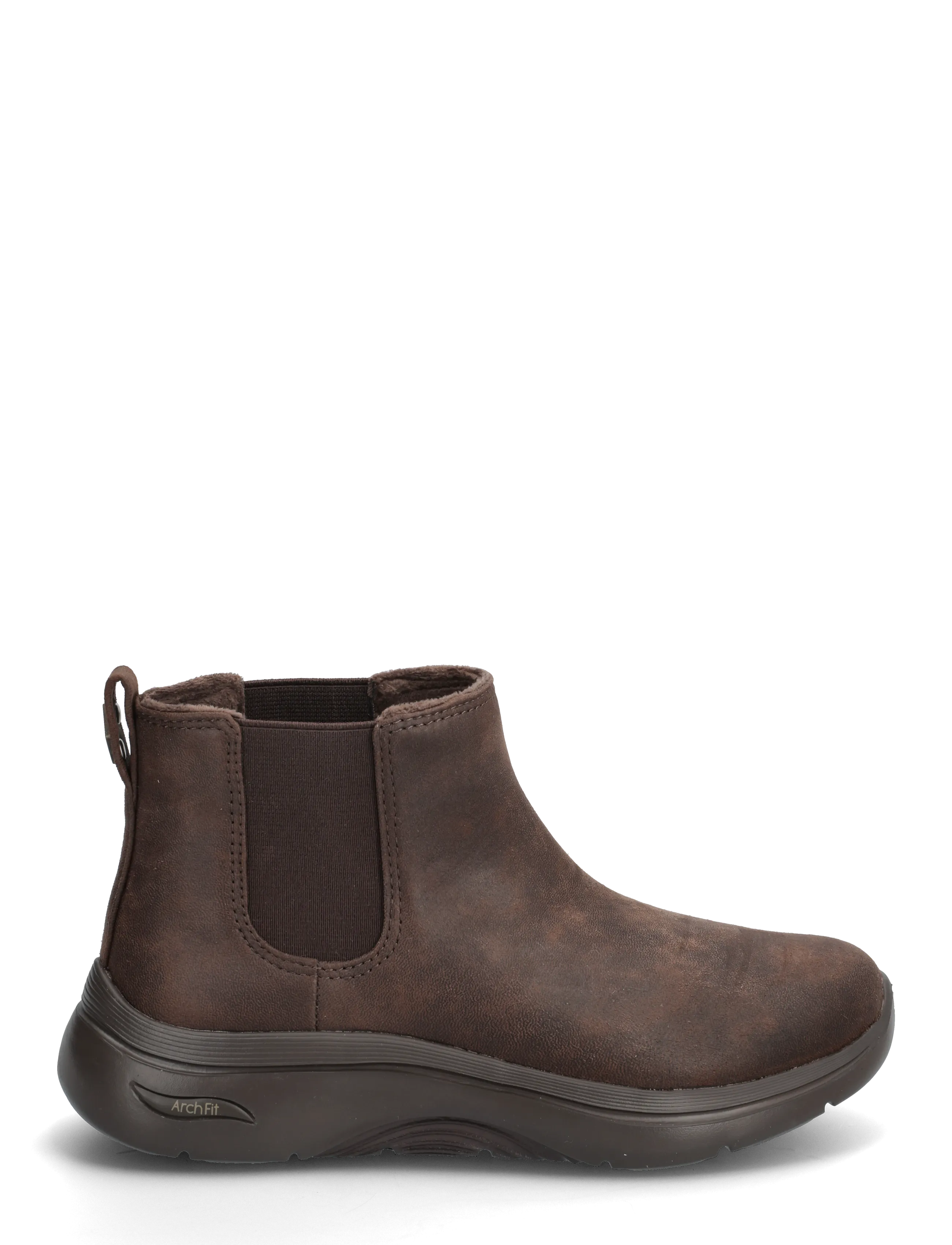 Skechers - GO WALK ARCH FIT 2.0 BOOT CLASSIC CHARM - flat ankle boots - choc - 1