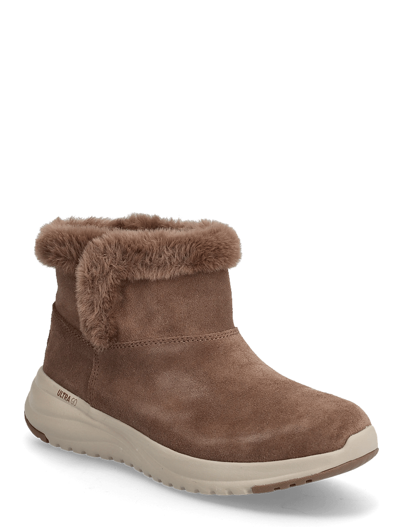 Skechers - Womens On-The-Go Stellar - Waterproof - płaskie botki - choc - 0