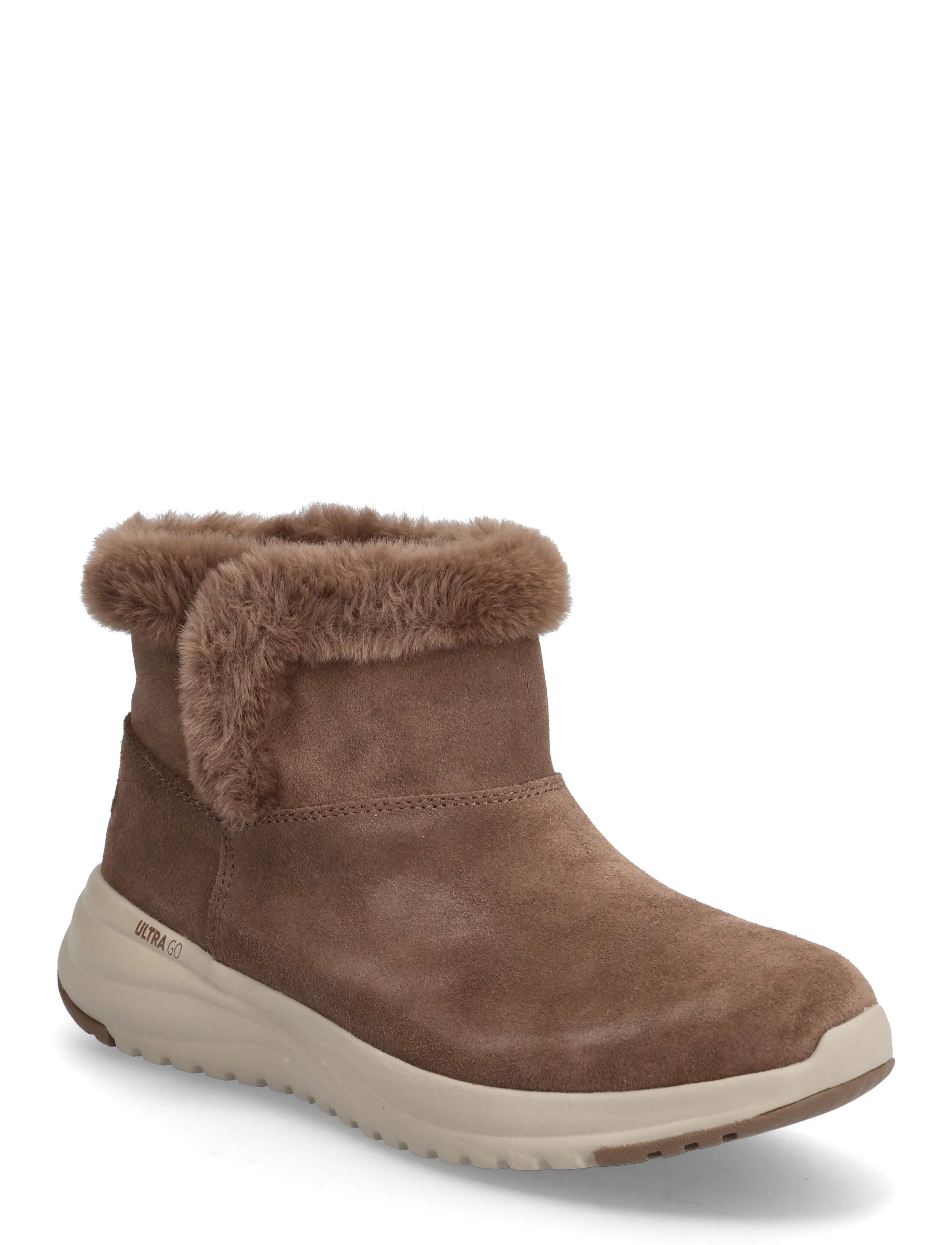Skechers - Womens On-The-Go Stellar - Waterproof - tasapohjaiset nilkkurit - choc - 0
