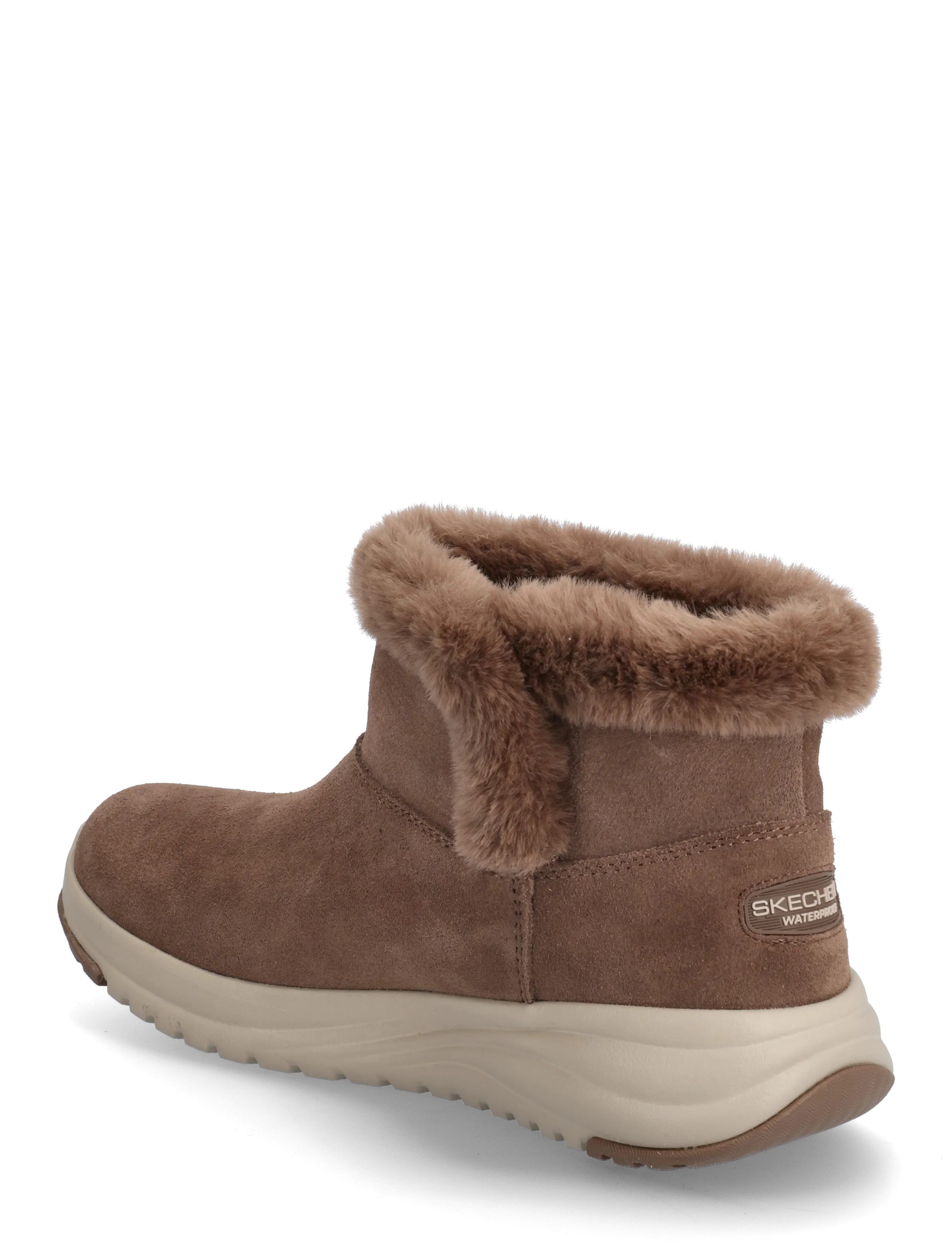 Skechers - Womens On-The-Go Stellar - Waterproof - flate ankelboots - choc - 2
