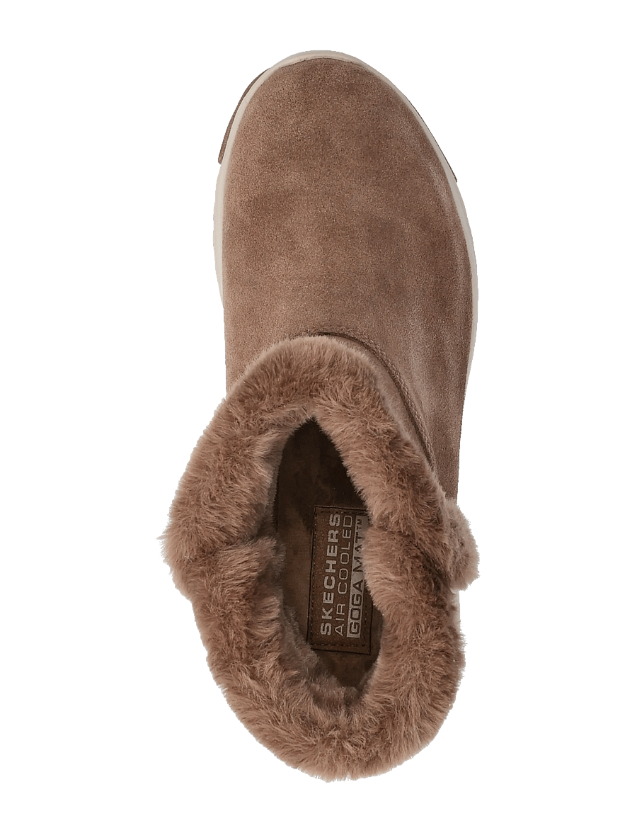 Skechers - Womens On-The-Go Stellar - Waterproof - tasapohjaiset nilkkurit - choc - 3