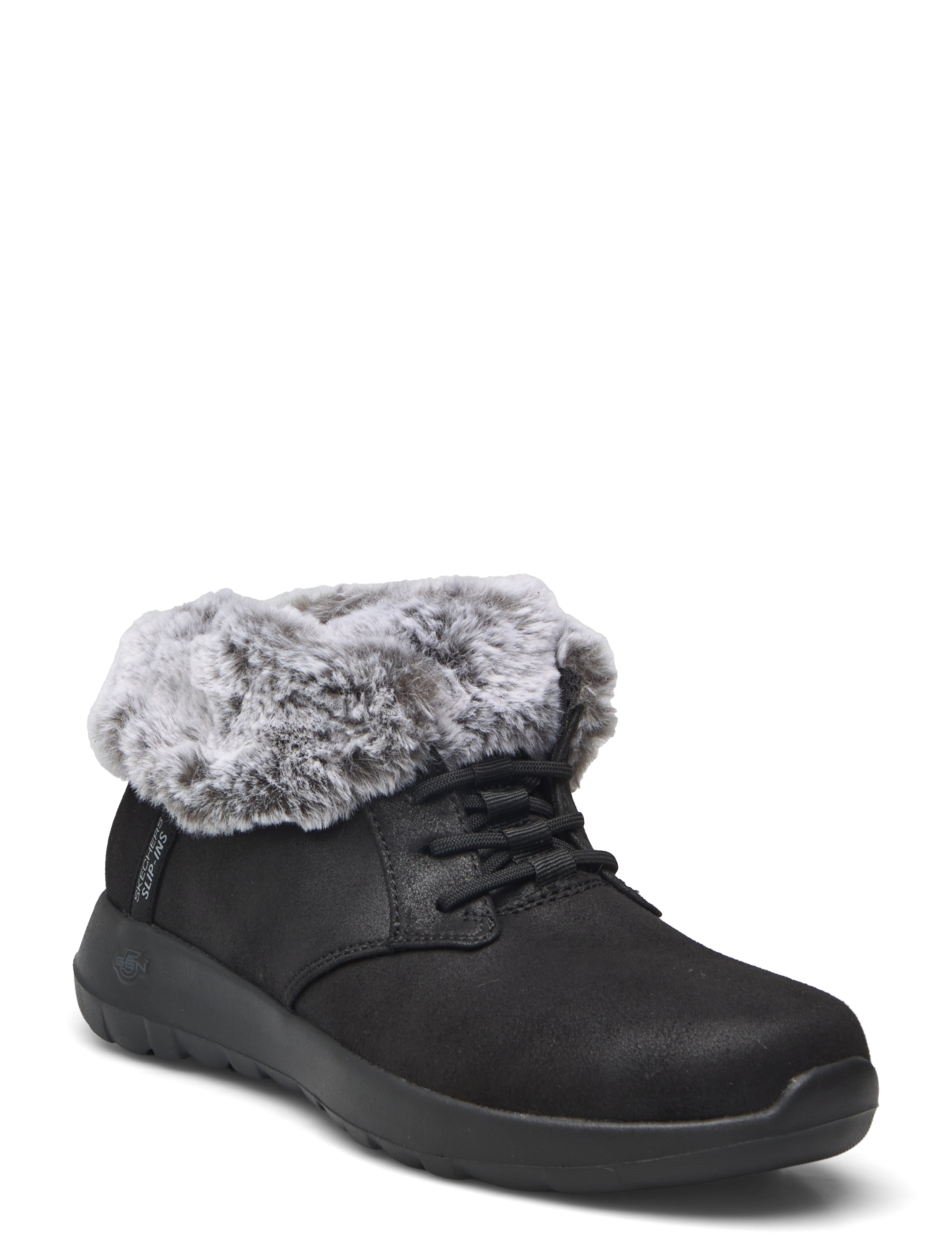 Skechers ON-THE-GO JOY - COZY CHARM - Støvler - BKGY / black