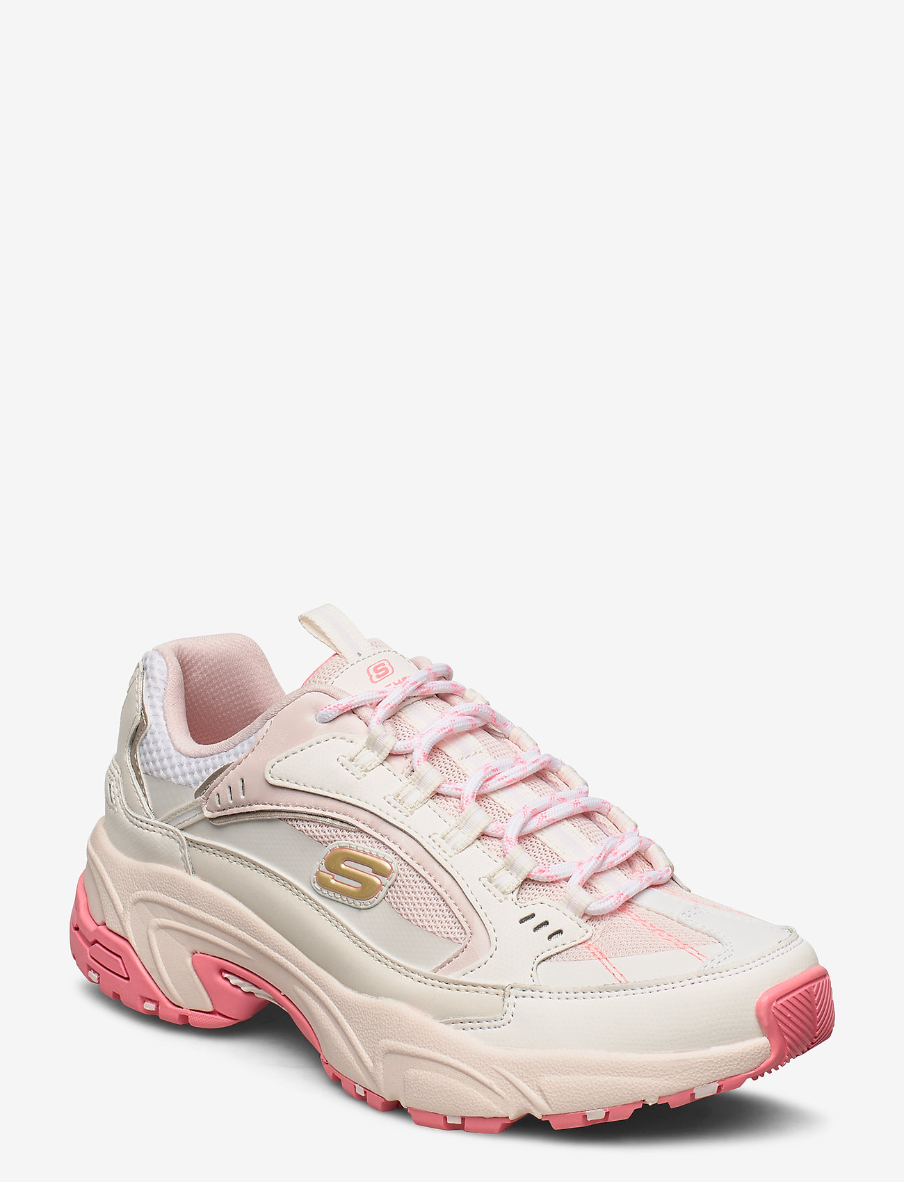 Skechers - Womens Stamina - Lower Creek - ofpk off white pink - 0