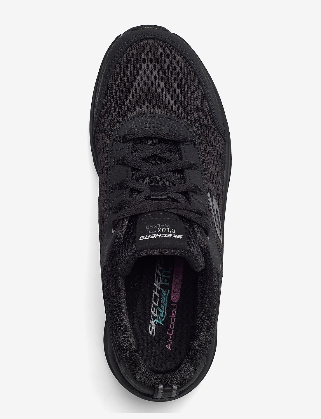 Skechers - Womens Relaxed Fit: D'Lux Walker - Infinite Motion - rippijuhlat - bbk black - 3