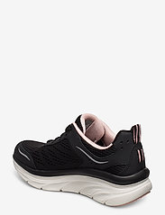 Skechers - Womens Relaxed Fit: D'Lux Walker - Infinite Motion - lave sneakers - bkpk black pink - 2