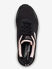 Skechers - Womens Relaxed Fit: D'Lux Walker - Infinite Motion - sportiska stila apavi ar pazeminātu potītes daļu - bkpk black pink - 3