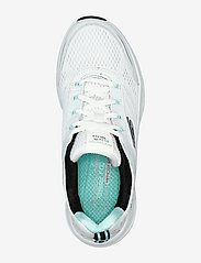Skechers - Womens Relaxed Fit: D'Lux Walker - Infinite Motion - lave sneakers - wbk white black - 3