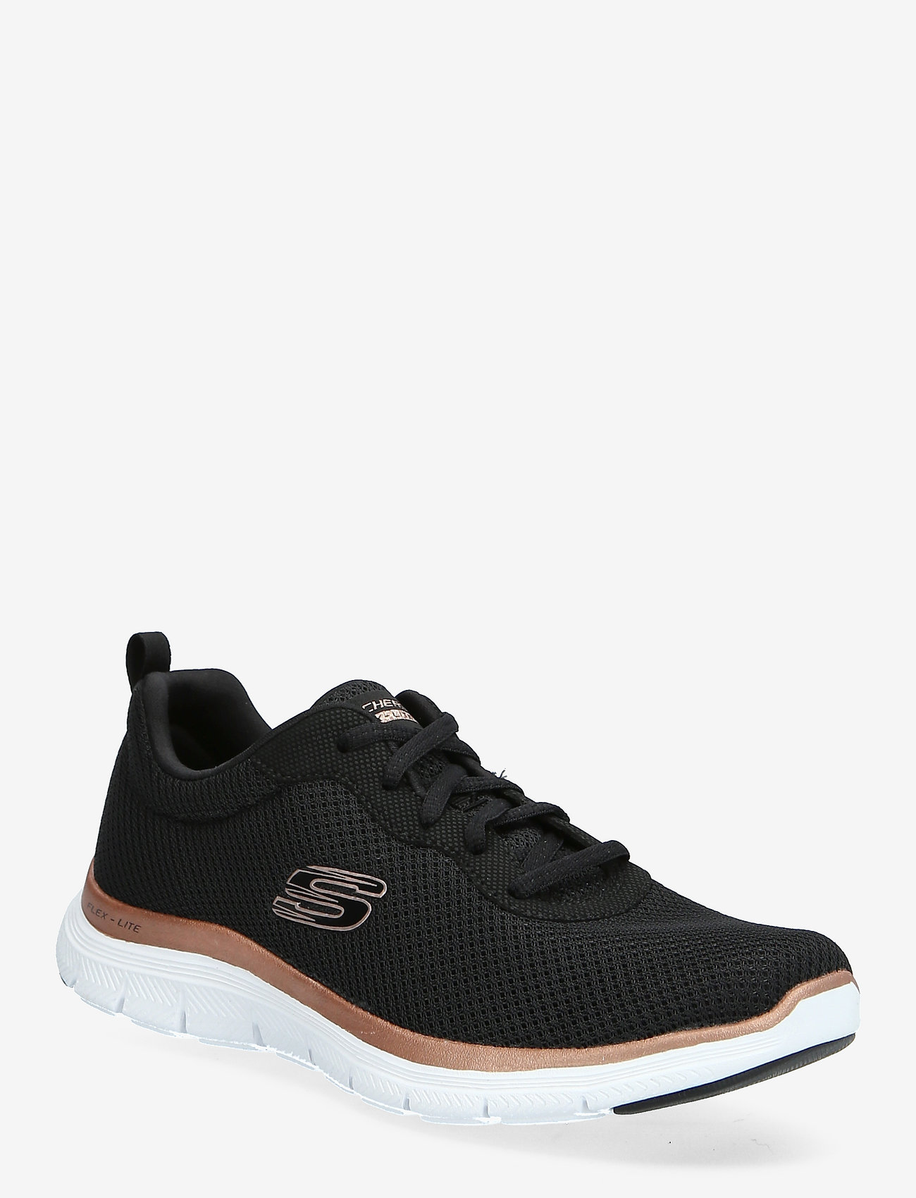 Skechers - FLEX APPEAL 4.0-BRILLIANT VIE - bkrg black rose gold - 0