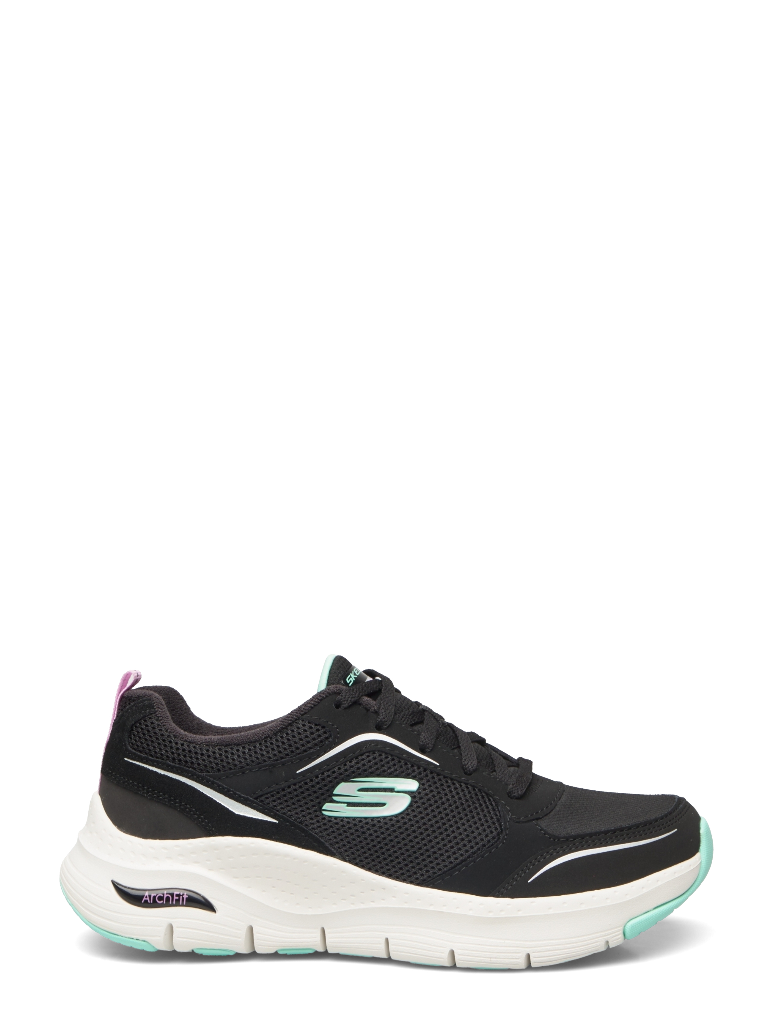 Skechers - Womens Arch Fit - Gentle Stride - bkmn black mint - 1