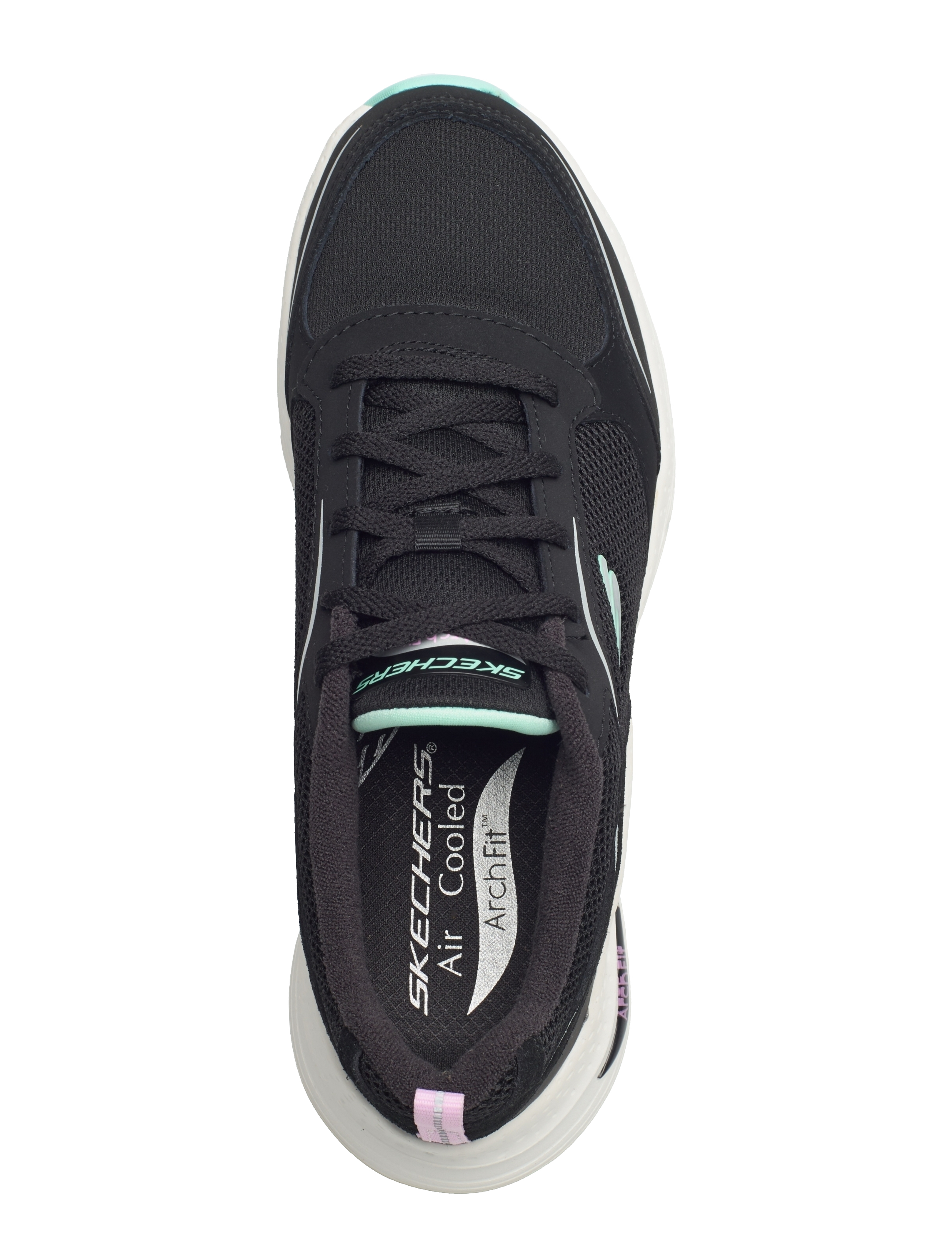 Skechers - Womens Arch Fit - Gentle Stride - bkmn black mint - 3