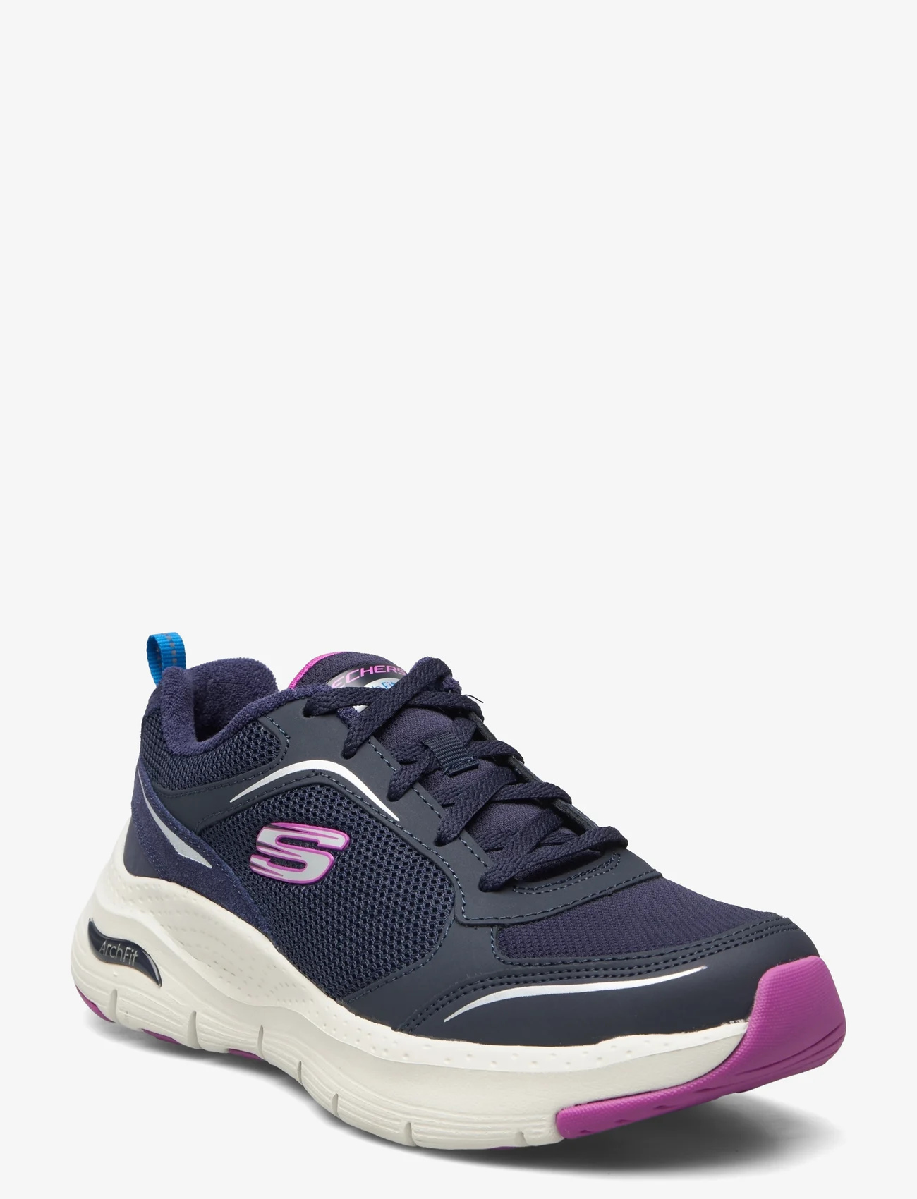 Skechers - Womens Arch Fit - Gentle Stride - låga sneakers - nvpr navy purple - 0