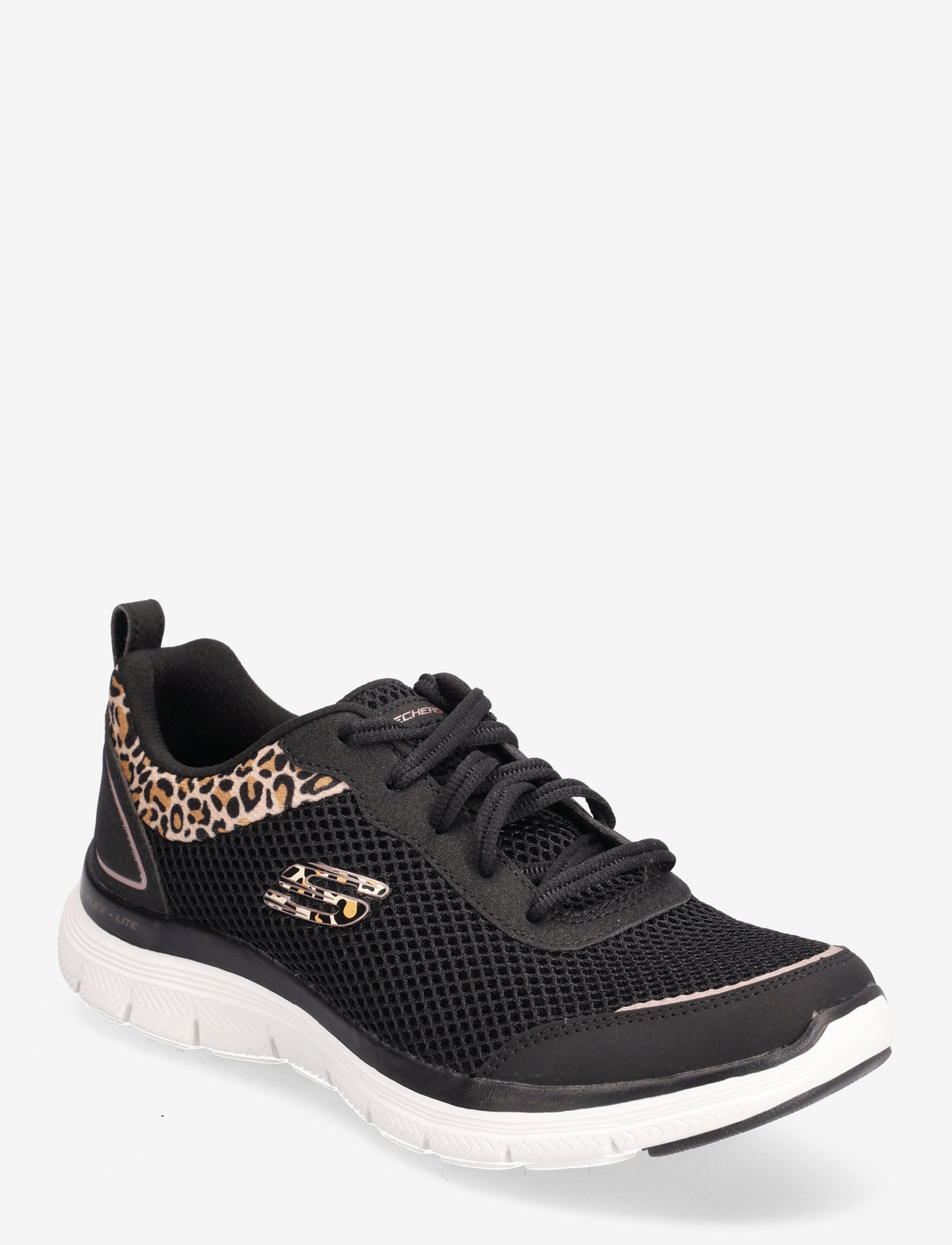 Skechers - Womens Flex Appeal 4.0 - Wild Pulse - niedrige sneakers - bkld black leopard - 0