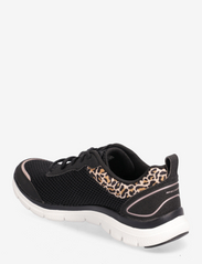 Skechers - Womens Flex Appeal 4.0 - Wild Pulse - niedrige sneakers - bkld black leopard - 2