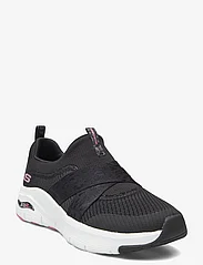Skechers - Womens Arch Fit - Modern Rhythm - slip-on sneakers - bkhp black hot pink - 0