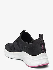 Skechers - Womens Arch Fit - Modern Rhythm - slip-on sneakers - bkhp black hot pink - 2