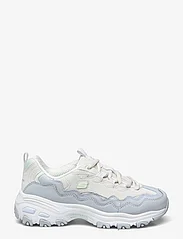 Skechers - Womens D'Lites - chunky sneakers - wpw white periwinkle - 1