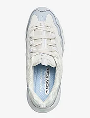 Skechers - Womens D'Lites - chunky sneaker - wpw white periwinkle - 3