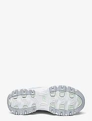 Skechers - Womens D'Lites - chunky sneakers - wpw white periwinkle - 4