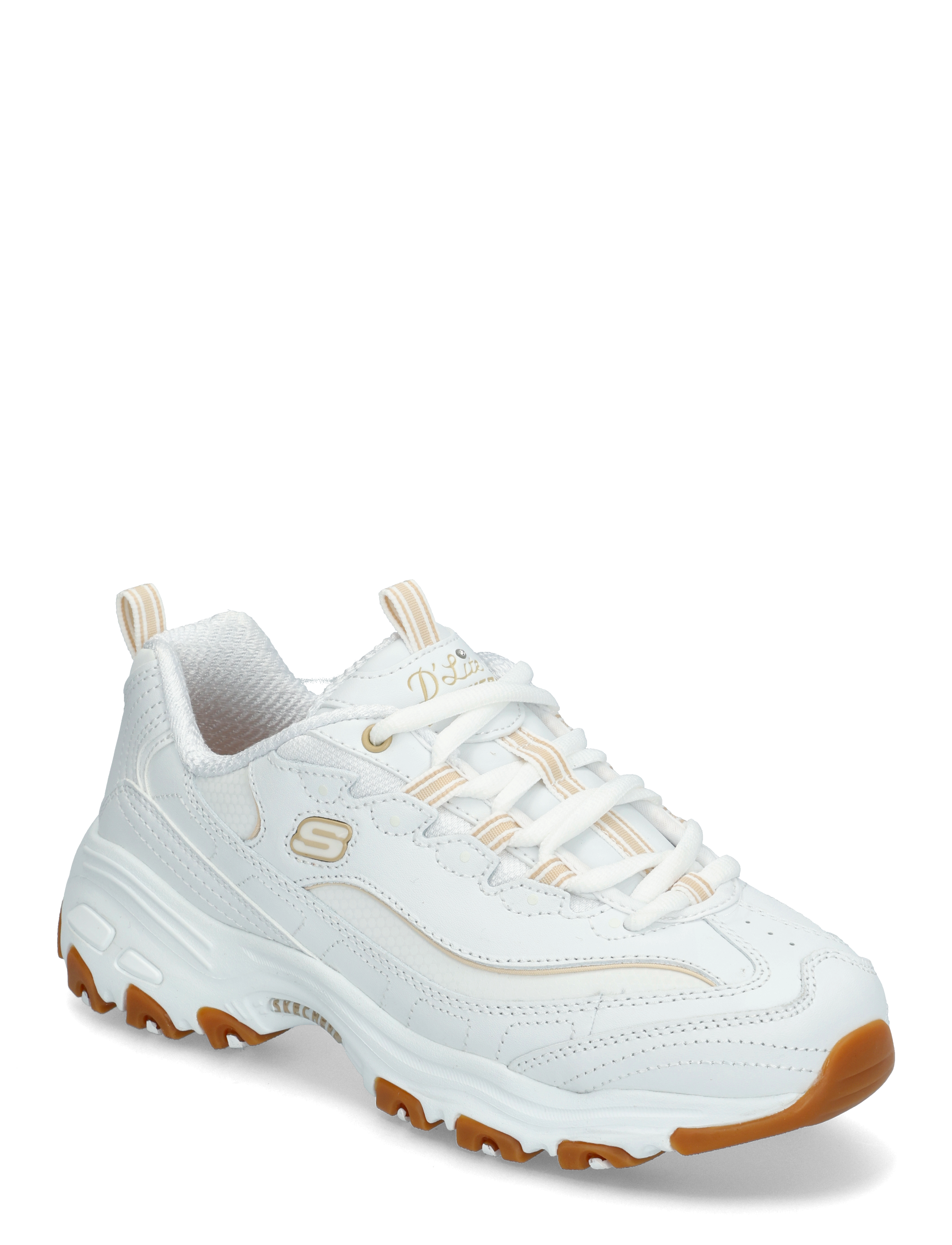 Skechers D Lites-Good Neutral, 40, Sneakers, Weiß - Low-top Frauen