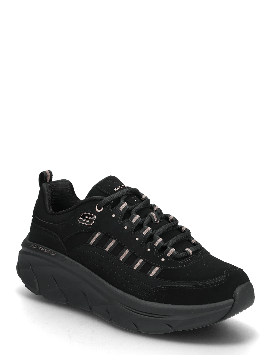 Skechers - D'LUX WALKER 2.0-GOLDEN STEP - chunky sneakers - bkrg - 0