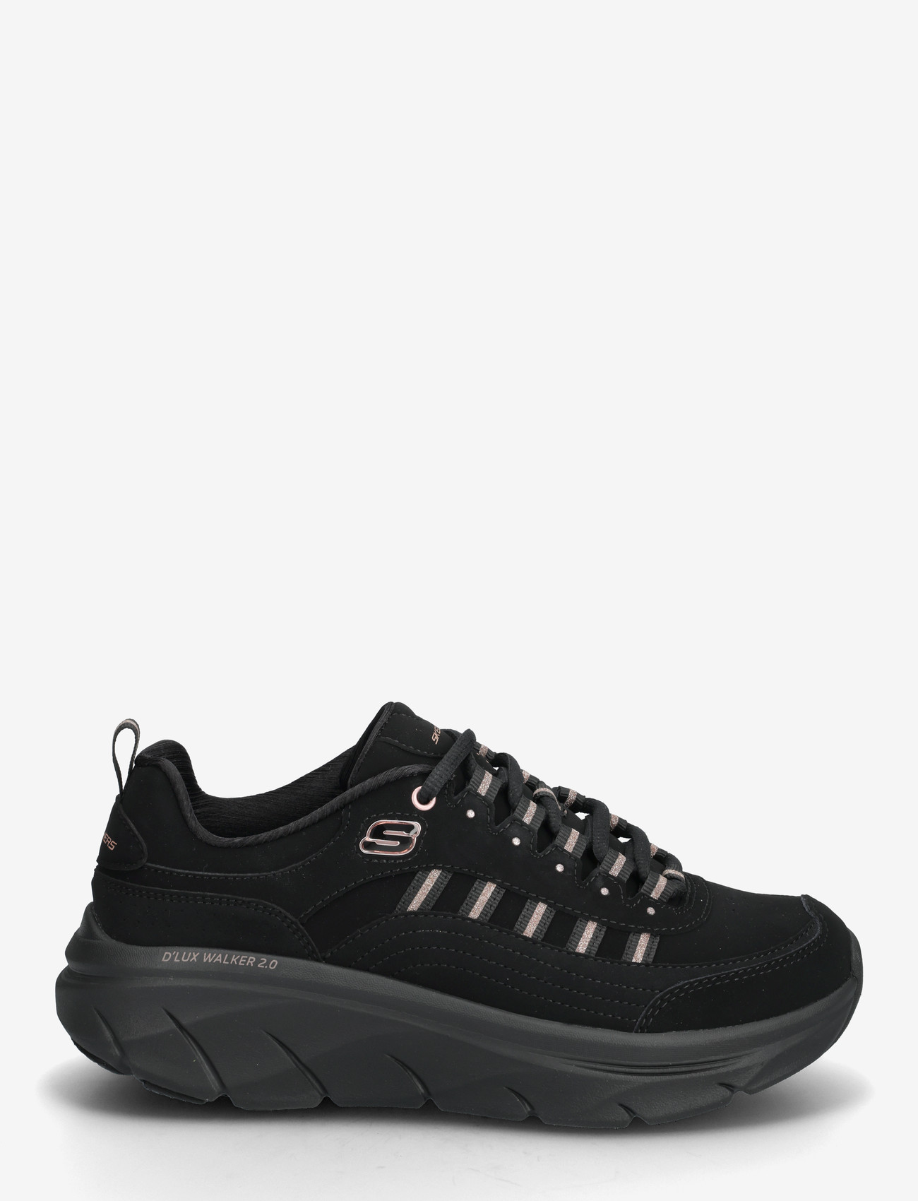Skechers - D'LUX WALKER 2.0-GOLDEN STEP - chunky sneakers - bkrg - 1