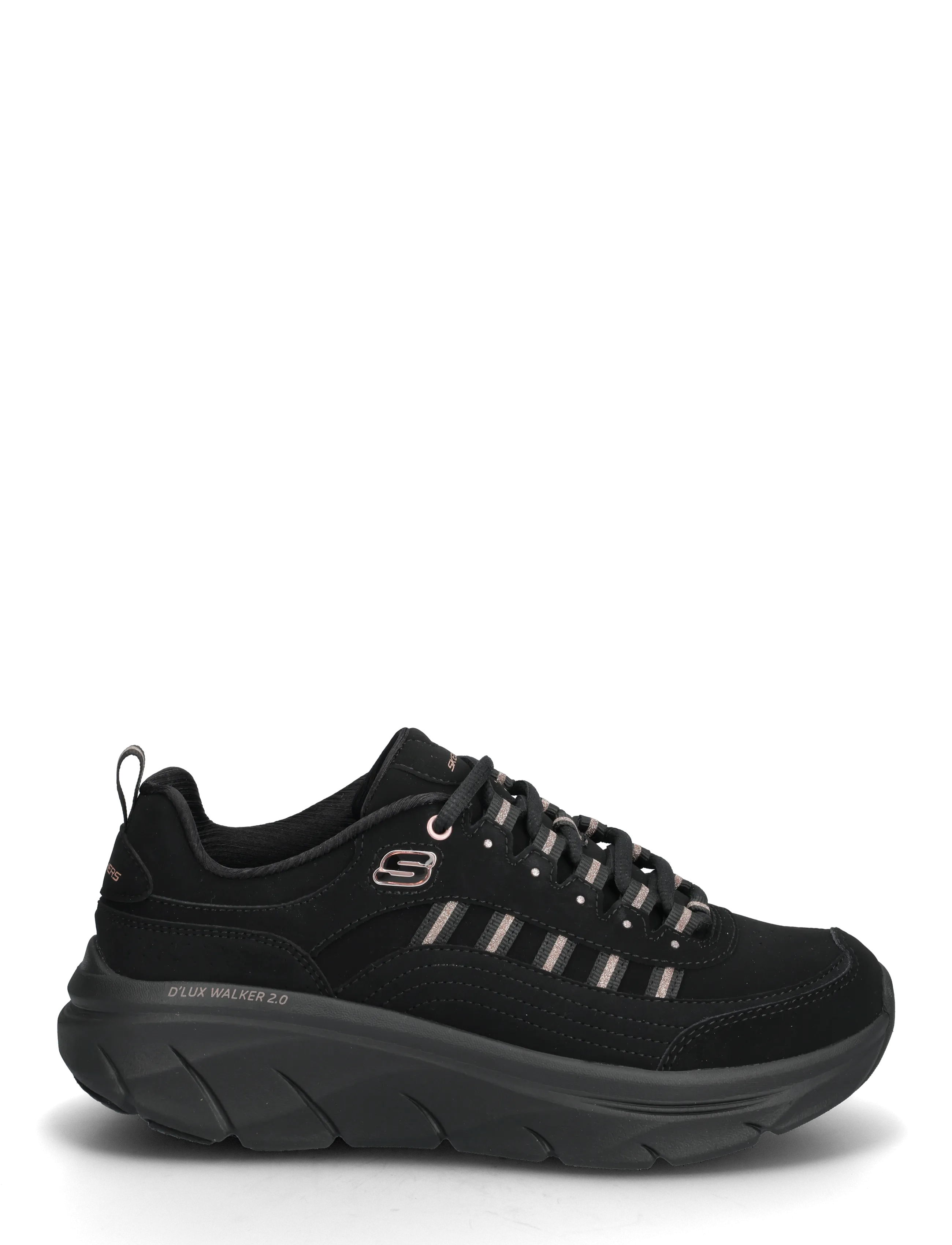 Skechers - D'LUX WALKER 2.0-GOLDEN STEP - chunky sneakers - bkrg - 1