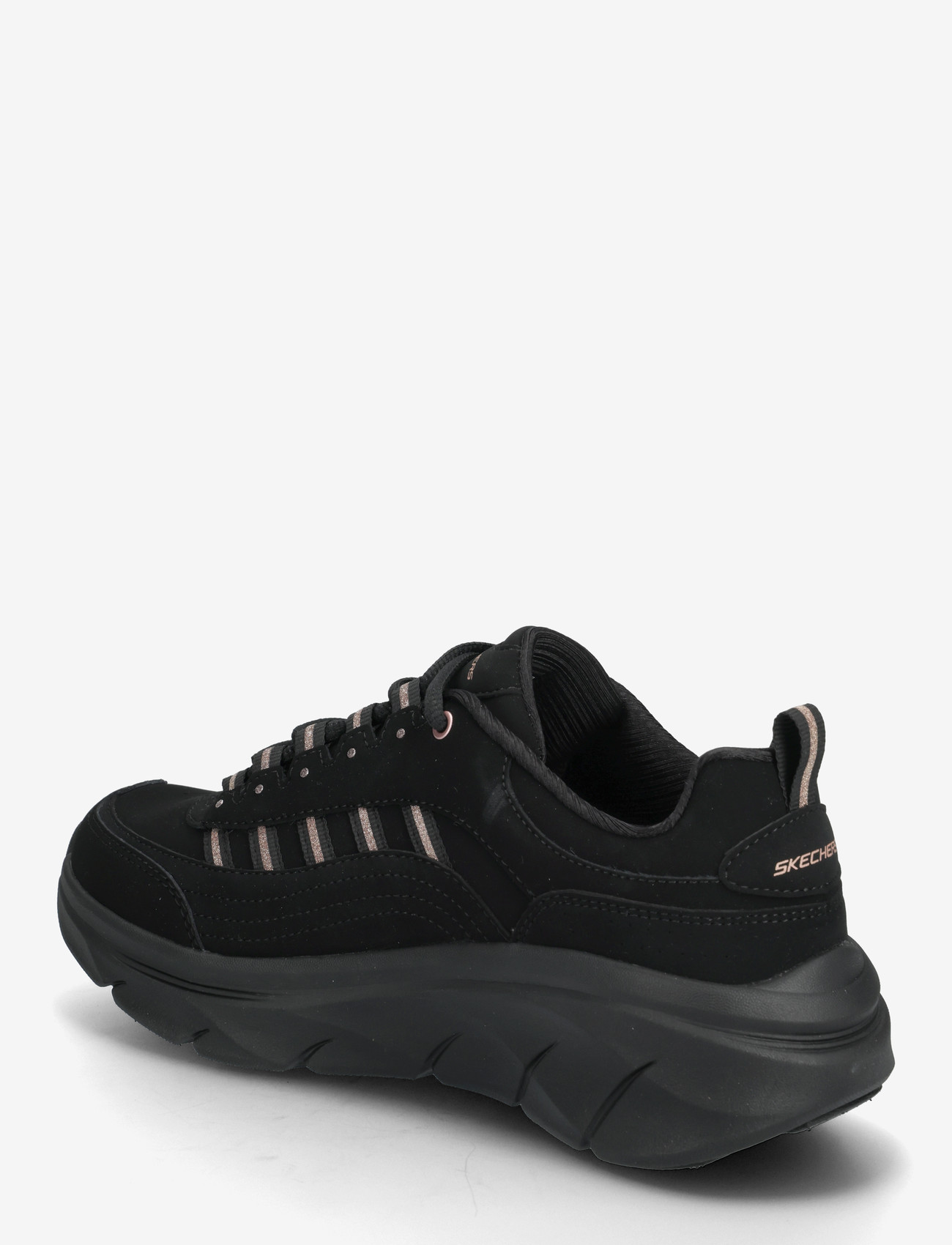 Skechers - D'LUX WALKER 2.0-GOLDEN STEP - chunky sneakers - bkrg - 2