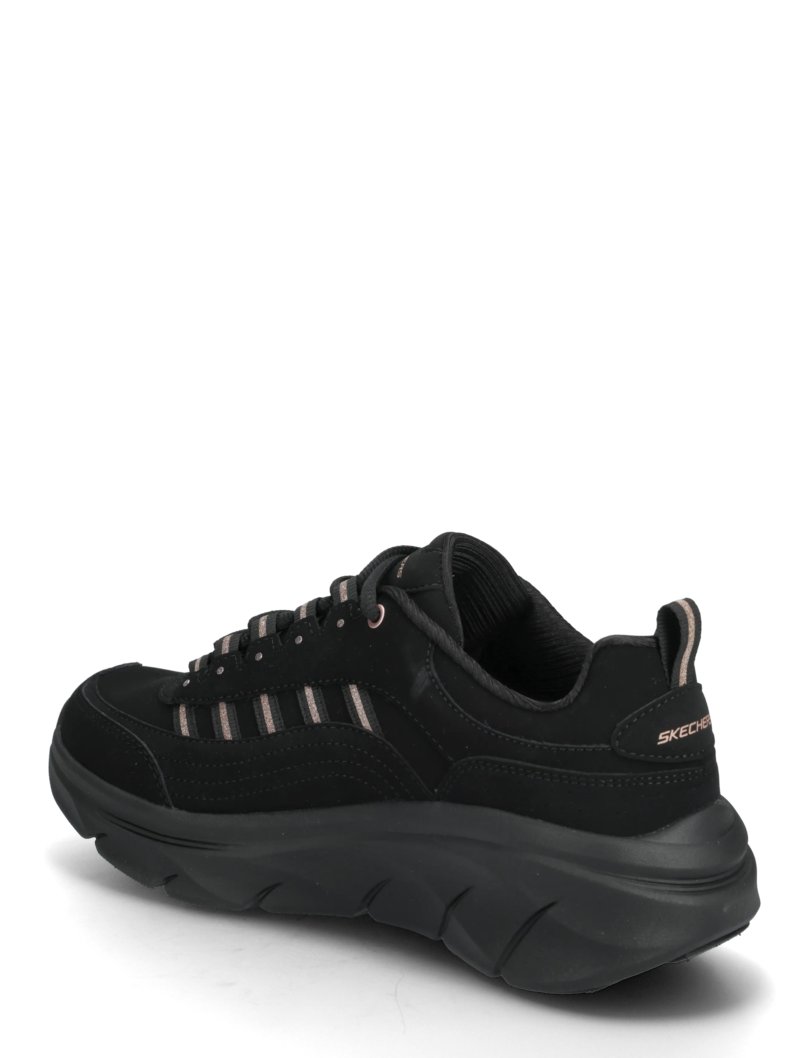 Skechers - D'LUX WALKER 2.0-GOLDEN STEP - chunky sneakers - bkrg - 2