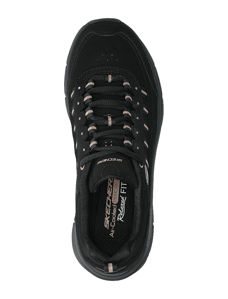 Skechers - D'LUX WALKER 2.0-GOLDEN STEP - chunky sneakers - bkrg - 3