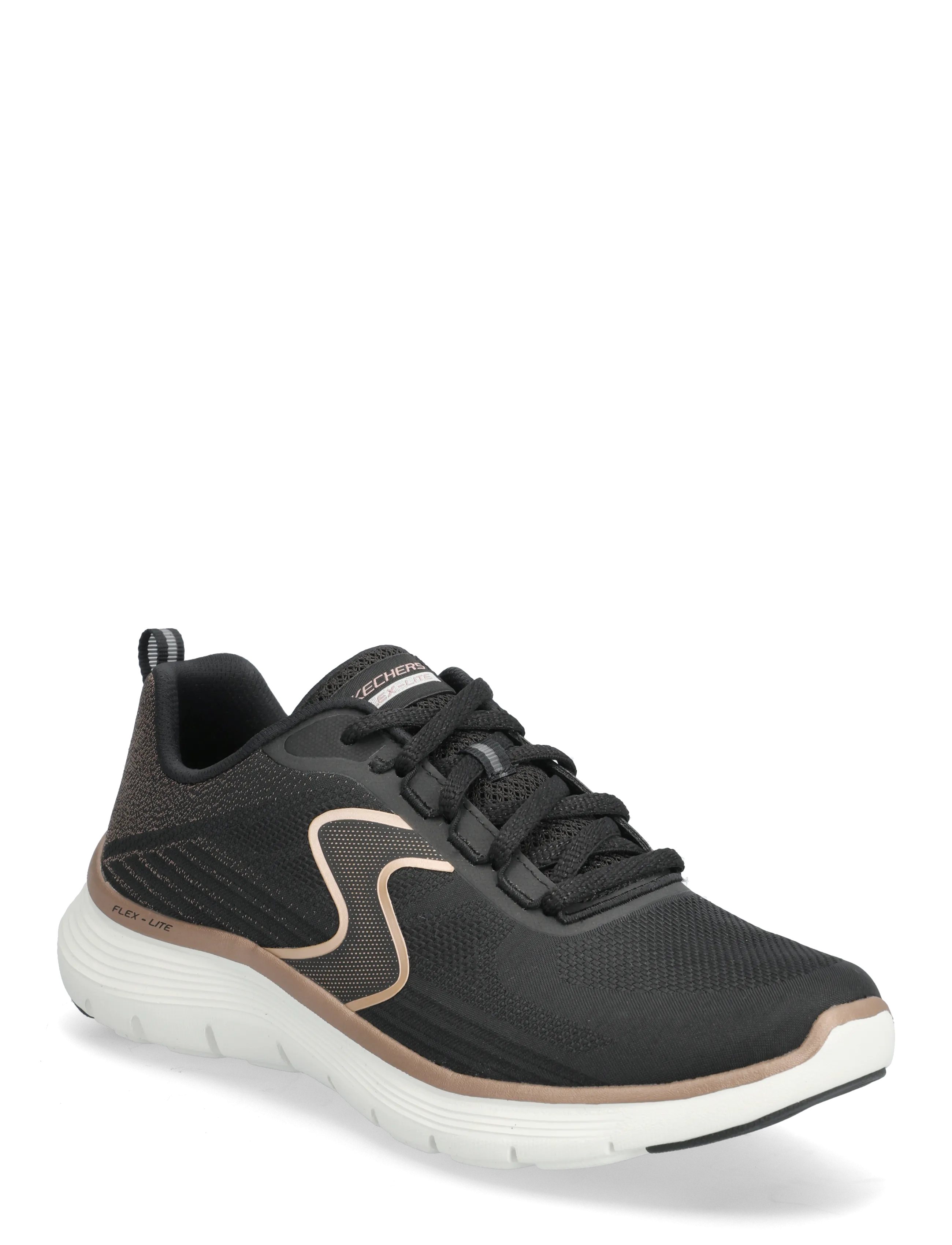 Skechers Flex Appeal 5.0 Luxe Glow, 39, Sneakers, Schwarz - Low-top Frauen