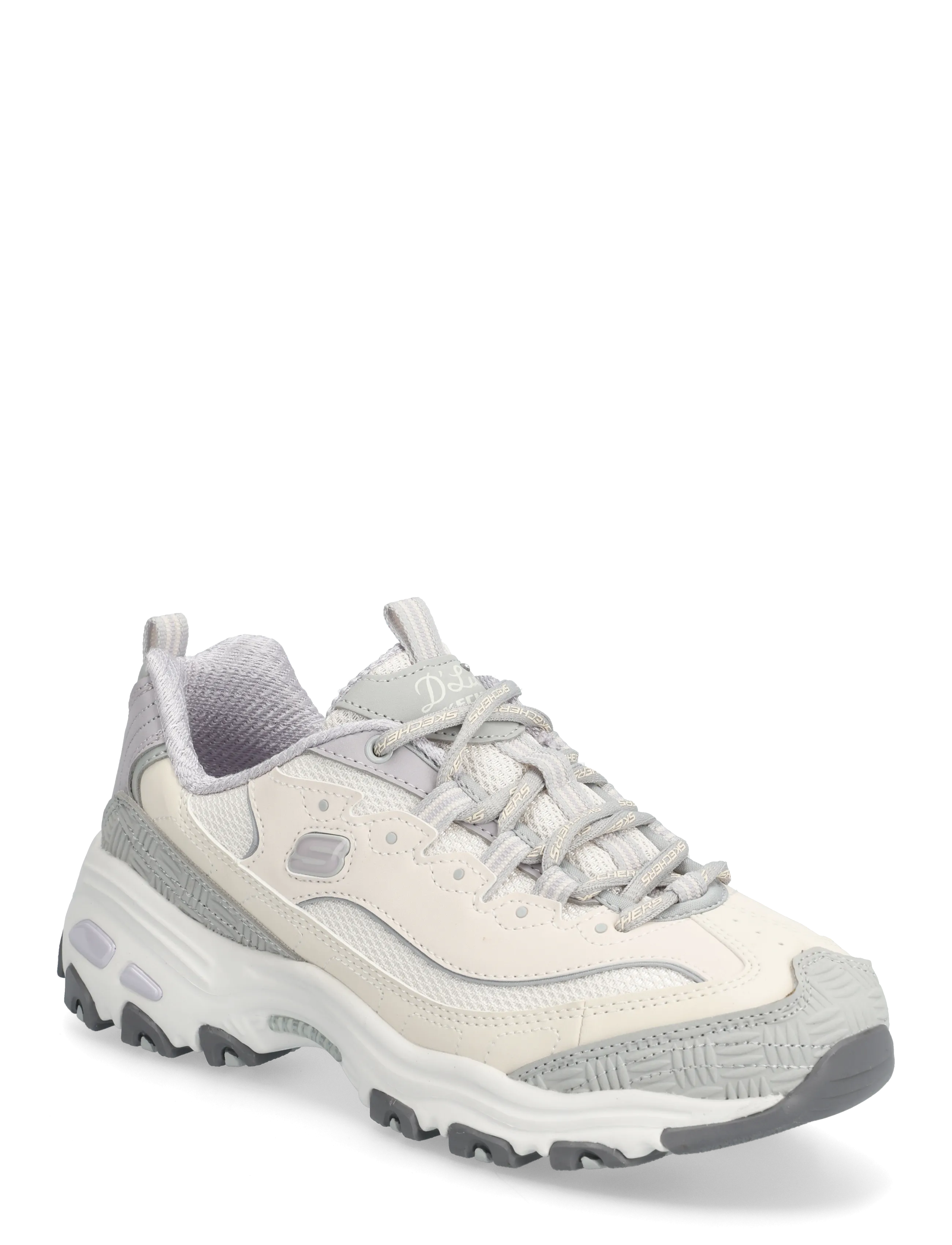 Skechers D LITES-RETRO REWIND - Paksu tallaga tossud - NTGY / grey